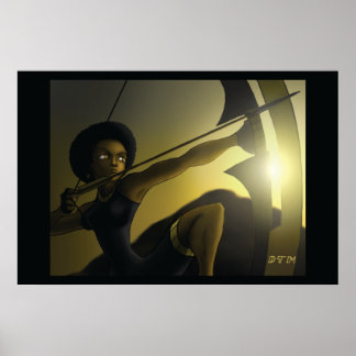 Poster Nzinga Queen Archer