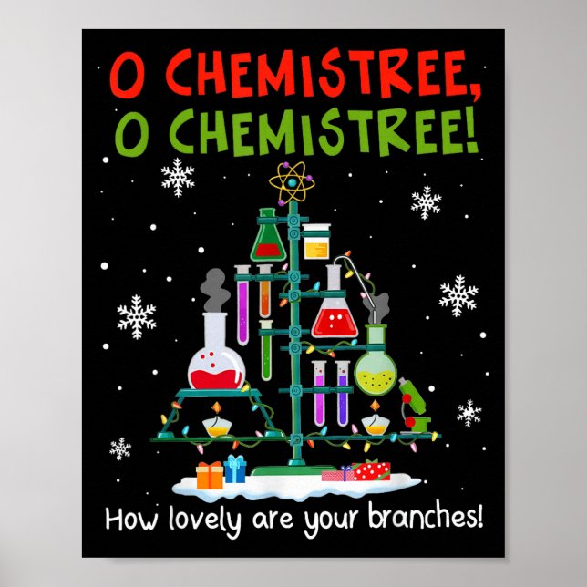 Poster O Chemistree How Lovely Are Your Branches Teacher  (Devant)