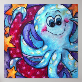 Poster O est pour Octopus