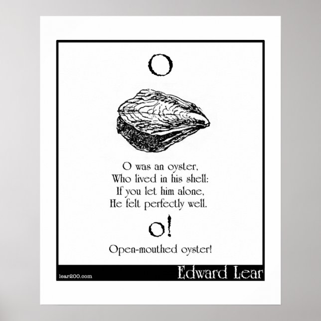 Poster O était une huître (Devant)