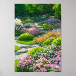 Poster Oasis de couleurs et de vie