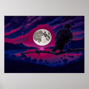 Poster Oasis de rêve (IA+Human)