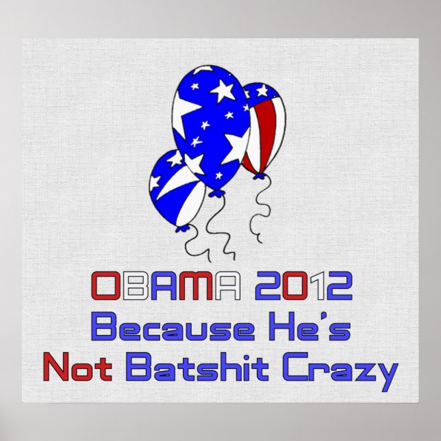 POSTER OBAMA 2012 (Devant)