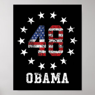 Poster Obama 2028 Vote Obama pour l'élection présidentiel