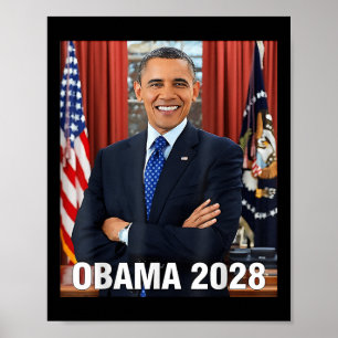 Poster Obama 2028 Voter Chemise Obama Pour Le Président 2