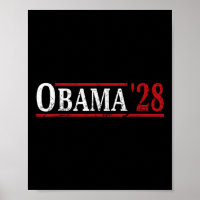 Obama 2028 Votez Obama Pour Président 2028 Vintage