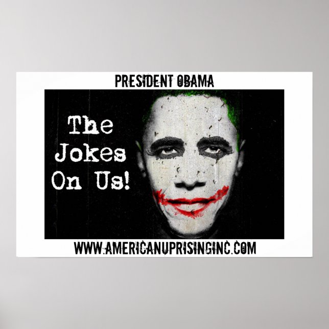 Poster Obama AUI Joker (Devant)