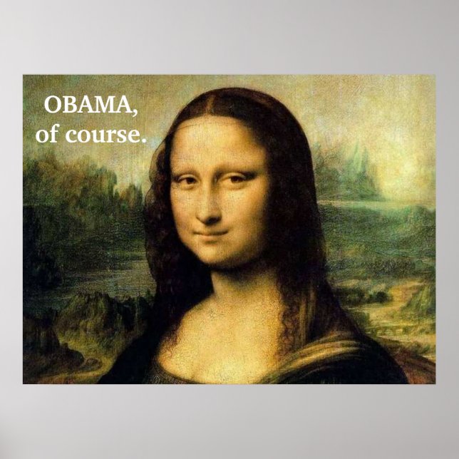 Poster OBAMA, bien sûr. (Devant)