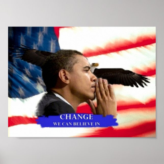 Poster Obama change (Devant)