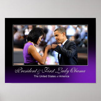 Poster Obama Fist Bump