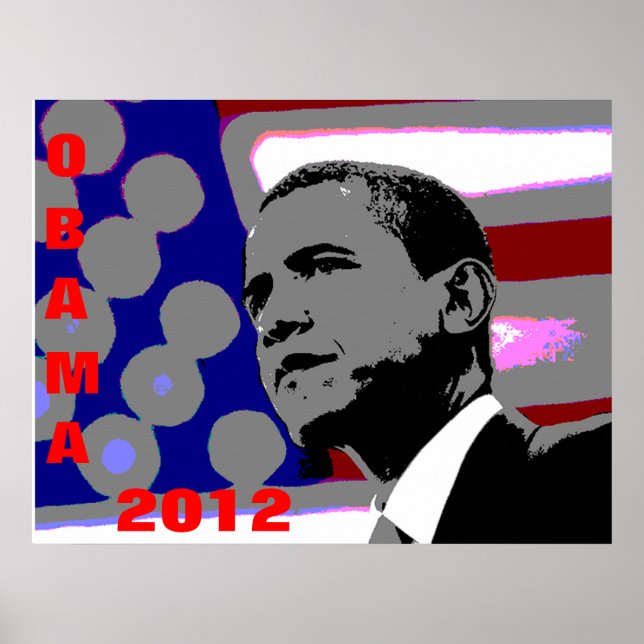 Poster Obama pour le président (Devant)