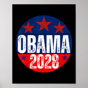 Poster Obama pour le président 2028 Obama 2028 pour les f