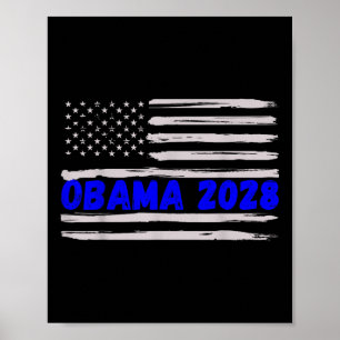 Poster Obama pour le président 2028 Obama 48ème président