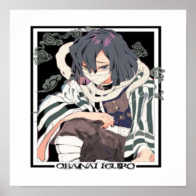 Poster Obanai Iguro (Devant)