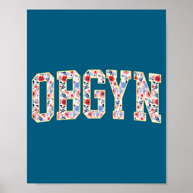 Poster Obgyn - Labor And Delivery Nurse Ob-gyn Squad Rn N (Devant)