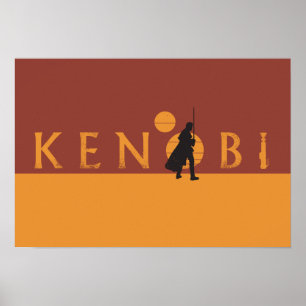 Poster Obi-Wan Kenobi   Kenobi Logo Tatooine