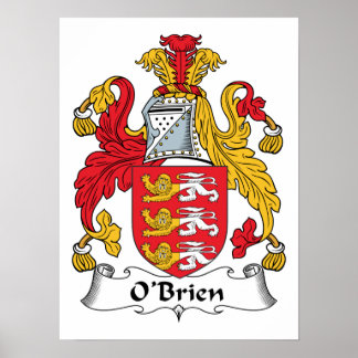 Poster O'Brien Family Crest