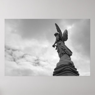 Poster observateur de cimetière