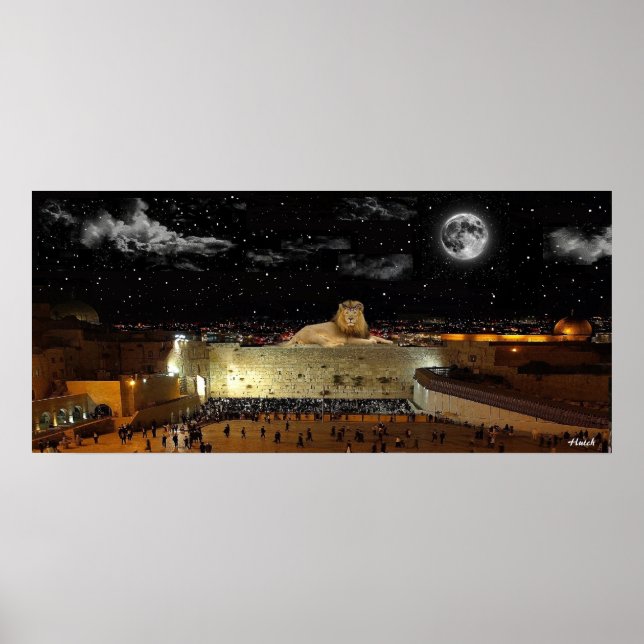 Poster Observateur Sur Le Mur (Devant)