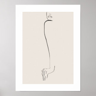 Poster Observation depuis le balcon