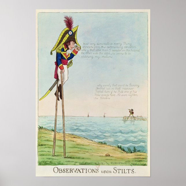 Poster Observations Sur Les Stiltes (Devant)