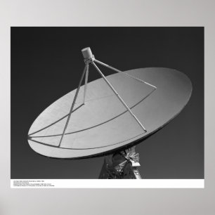 Poster Observatoire de radioastronomie de casquette Creek