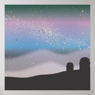 Poster Observer les étoiles