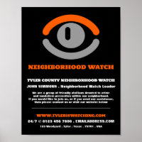Observer les yeux, Voisinage Communauté Watch Adve