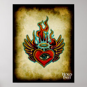 Poster Observer l'oeil de l'ange