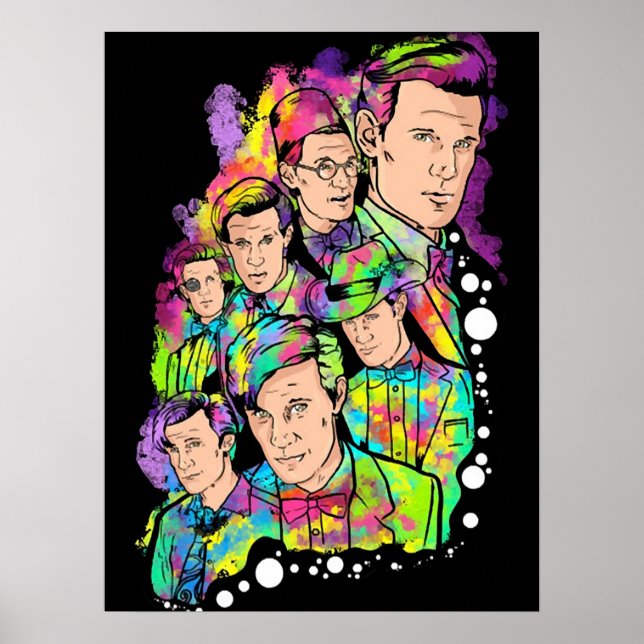 Poster Obtenez Le Look Onzième Docteur (Devant)