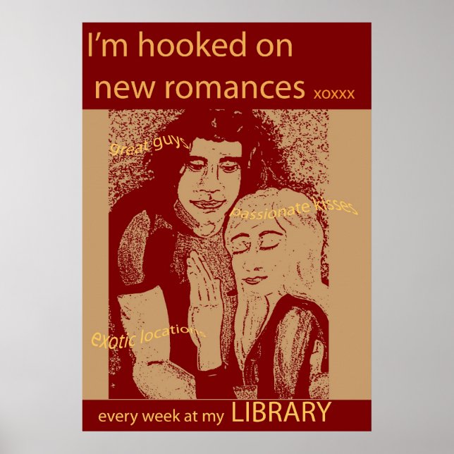 Poster Obtenez une nouvelle romance - dans votre biblioth (Devant)