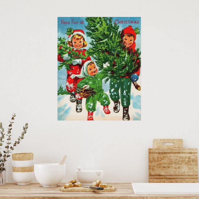 Poster Obtenir l'affiche de l'arbre de Noël (Cuisine)