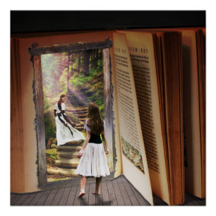 Poster Obtention perdue dans l'imagination tandis que