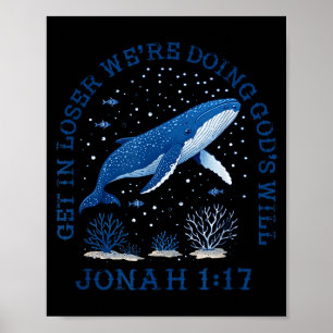 Poster Obtiens perdant nous faisons la volonté de dieu jo