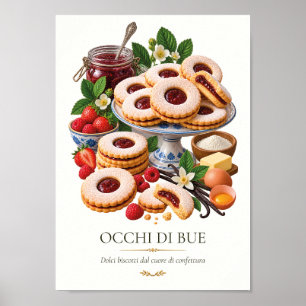 Poster Occhi di Bue – Vintage Italian Dessert