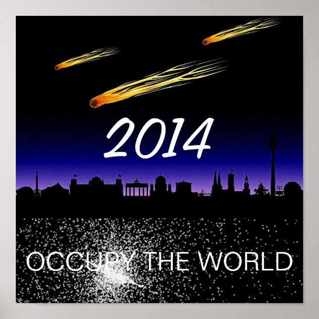 POSTER OCCUPER LE MONDE 2014 (Devant)