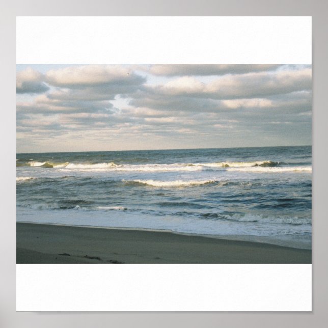 Poster Océan Atlantique, NC (Devant)