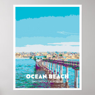 Poster Ocean Beach