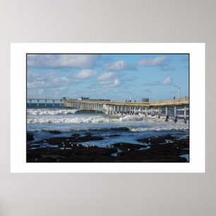 Poster Ocean Beach Pier