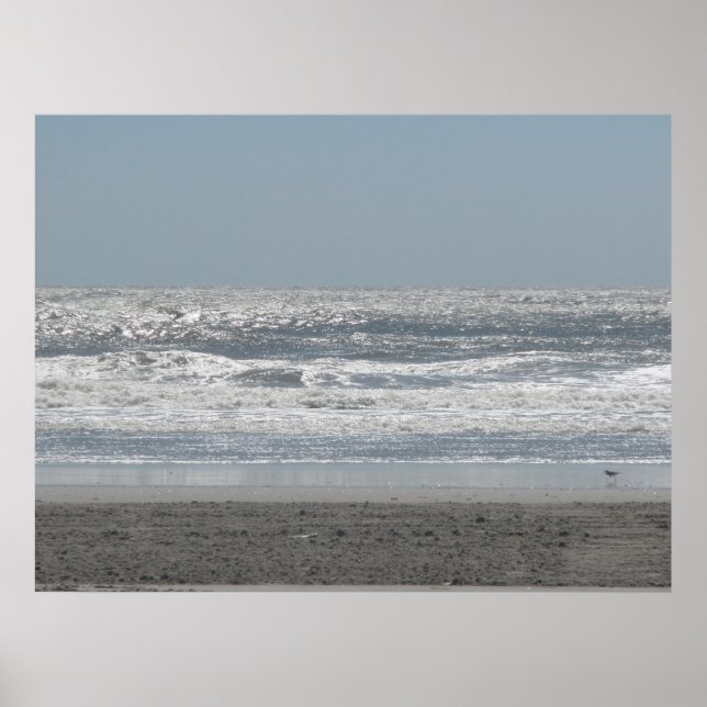 Poster Océan brillant (Devant)