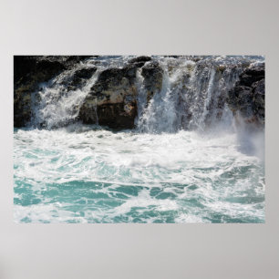 Poster Océan dans la corne du conjoint