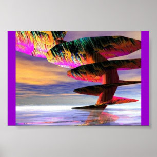 Poster Océan de tornade