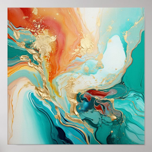 Poster Ocean Dreams III Dutch pour design (Devant)