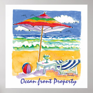 Poster Ocean-Front-Property-poster