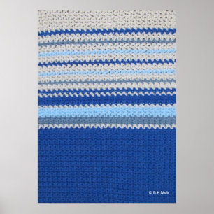 Poster - Ocean Horizon en Crochet