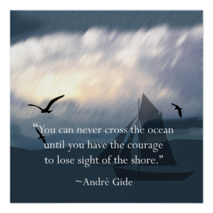 Poster Ocean Inspirational Sq