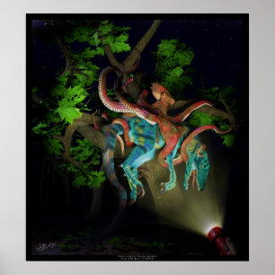 Poster Ocean Invasion #1: Octopus arborealus