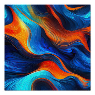 Poster Ocean Lava "Oceanforge"