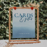 Ocean moderne`Watercolor Baby showers Cartes et Ca