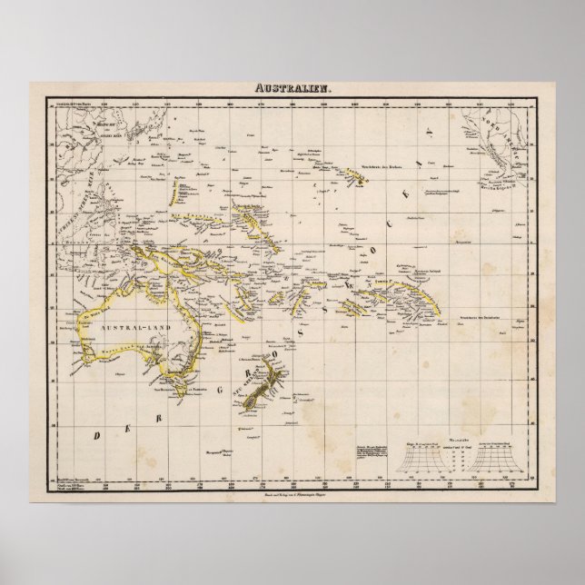 Poster Océan Pacifique (Devant)